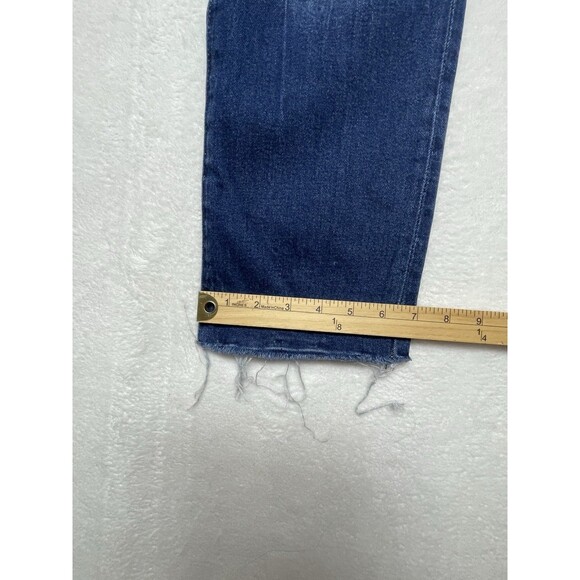 True Religion Starr High-Rise Cropped Straight Women's Buttonfly Jeans Size 28 - Picture 16 of 16